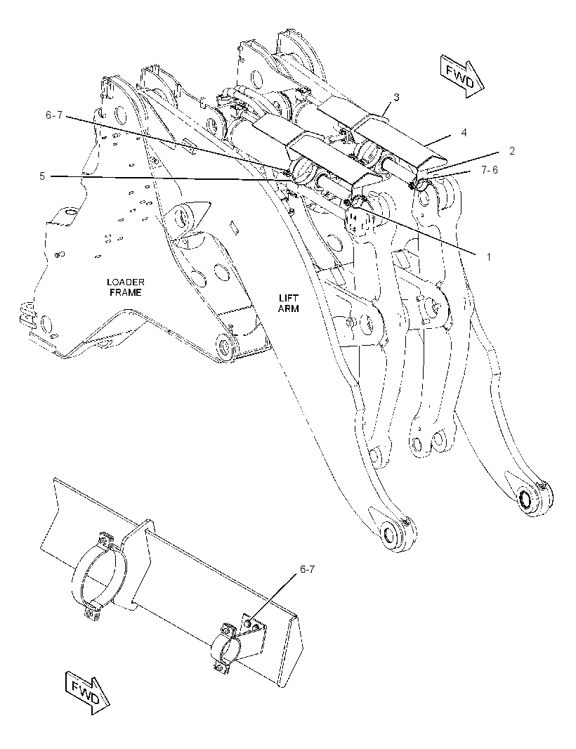 GUARD GP-TILT CYLINDER 2492679 CAT