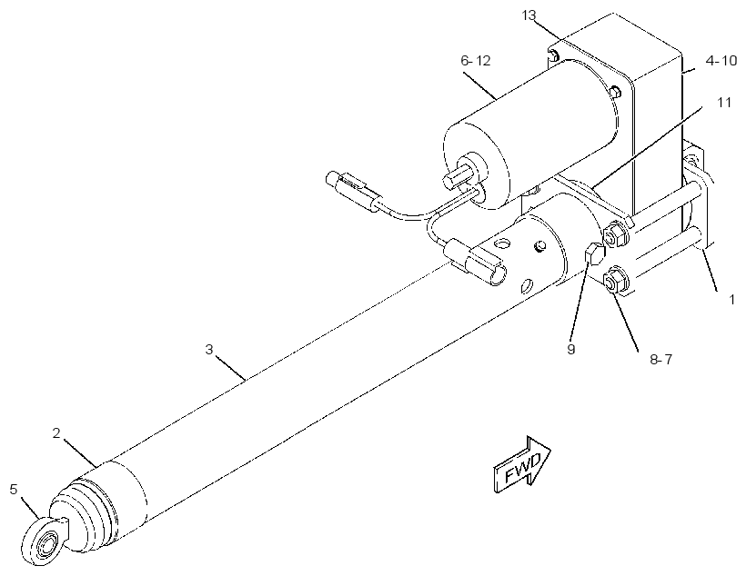 ACTUATOR GP-POWER 2624915 CAT