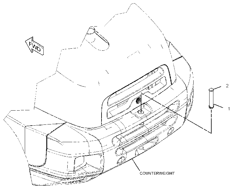 PIN GP-DRAWBAR 2695061 CAT