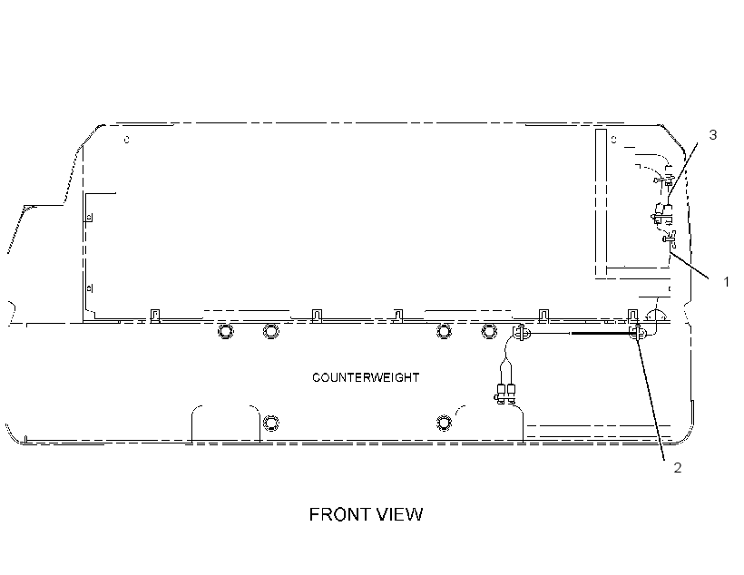 WIRING GP-COUNTERWEIGHT 2467023 CAT