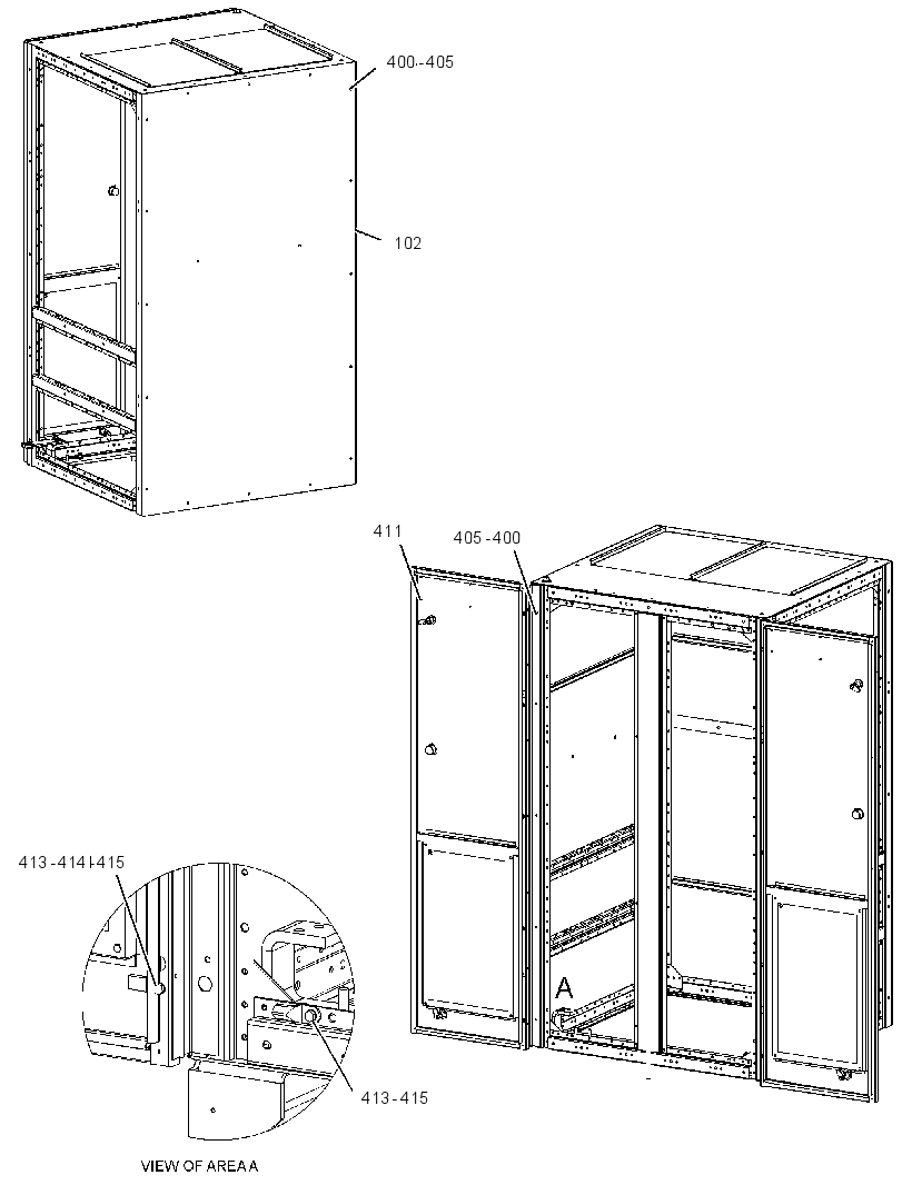 ENCLOSURE GP-POWER SUPPLY 2447356 CAT