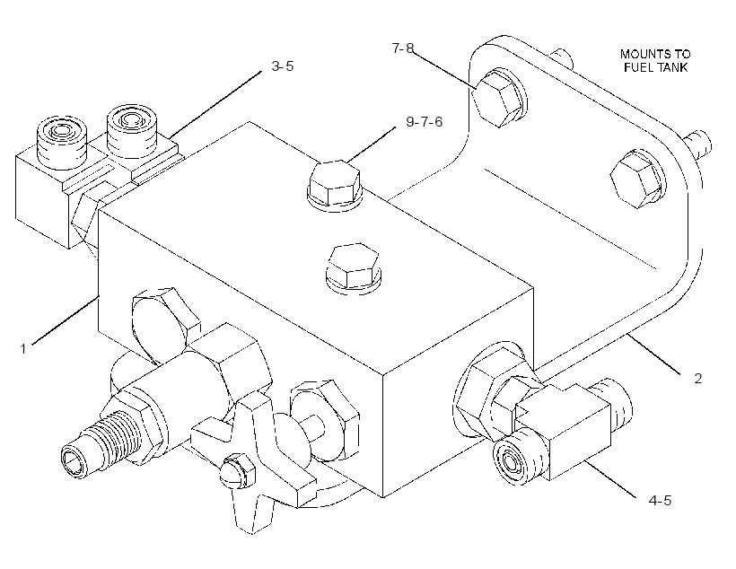 VALVE & MTG GP-TRACK TENSIONER 2548983 CAT