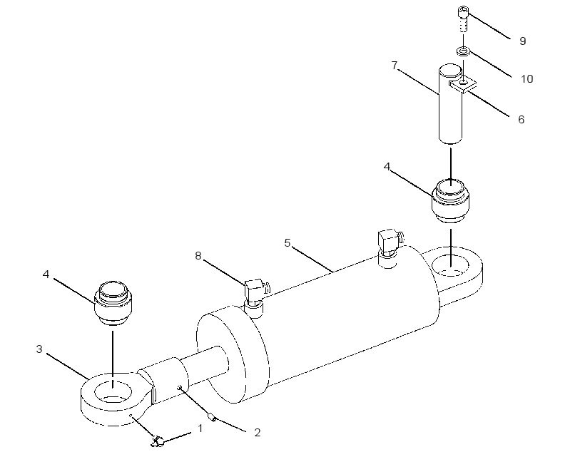 CYLINDER & MTG GP-TENSIONER 2565327 CAT