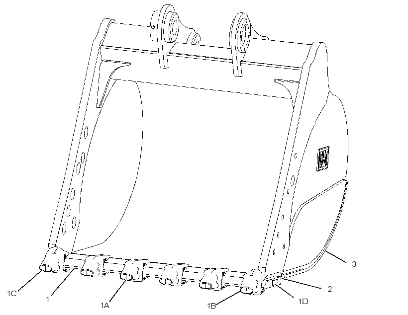BUCKET AS-EXTREME SERVICE ROCK 2303657 CAT