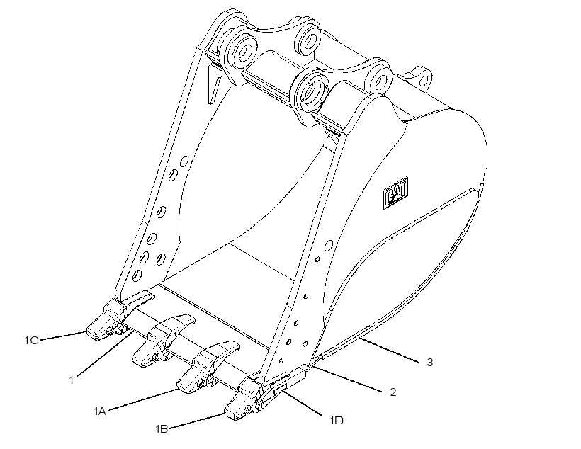 BUCKET AS-EXTREME SERVICE ROCK 2198946 CAT