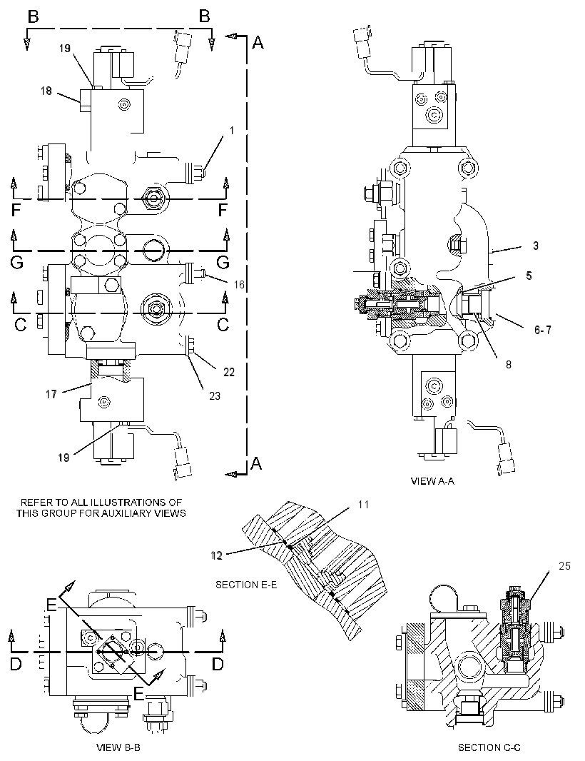 MANIFOLD GP-EJECTOR CONTROL 1772193 CAT