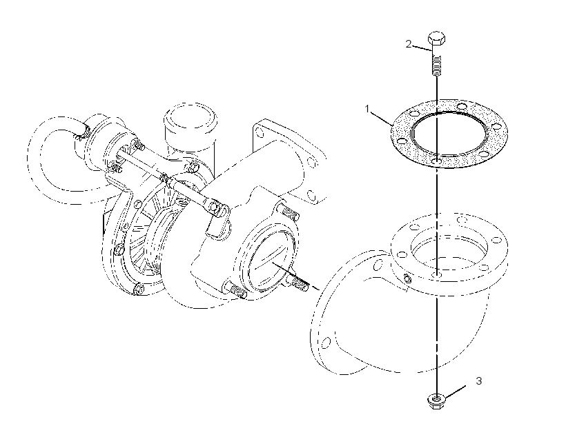 MOUNTING GP-EXHAUST 2722240 CAT