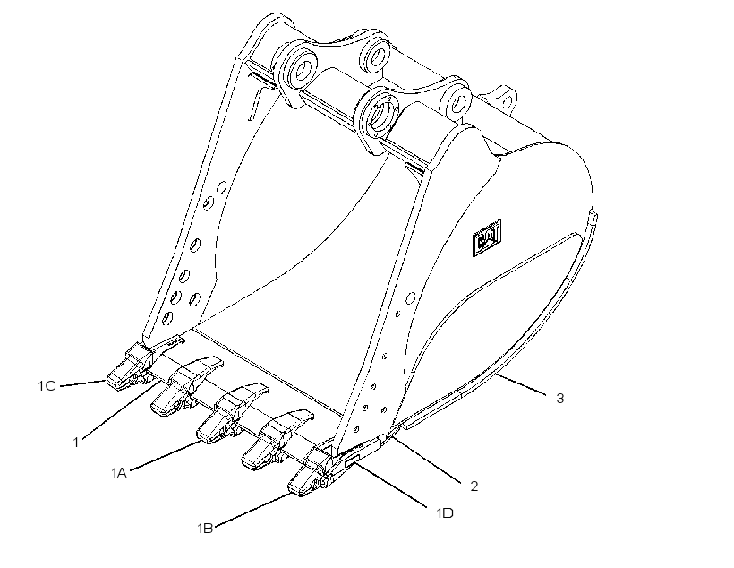 BUCKET AS-EXTREME SERVICE ROCK 2198974 CAT