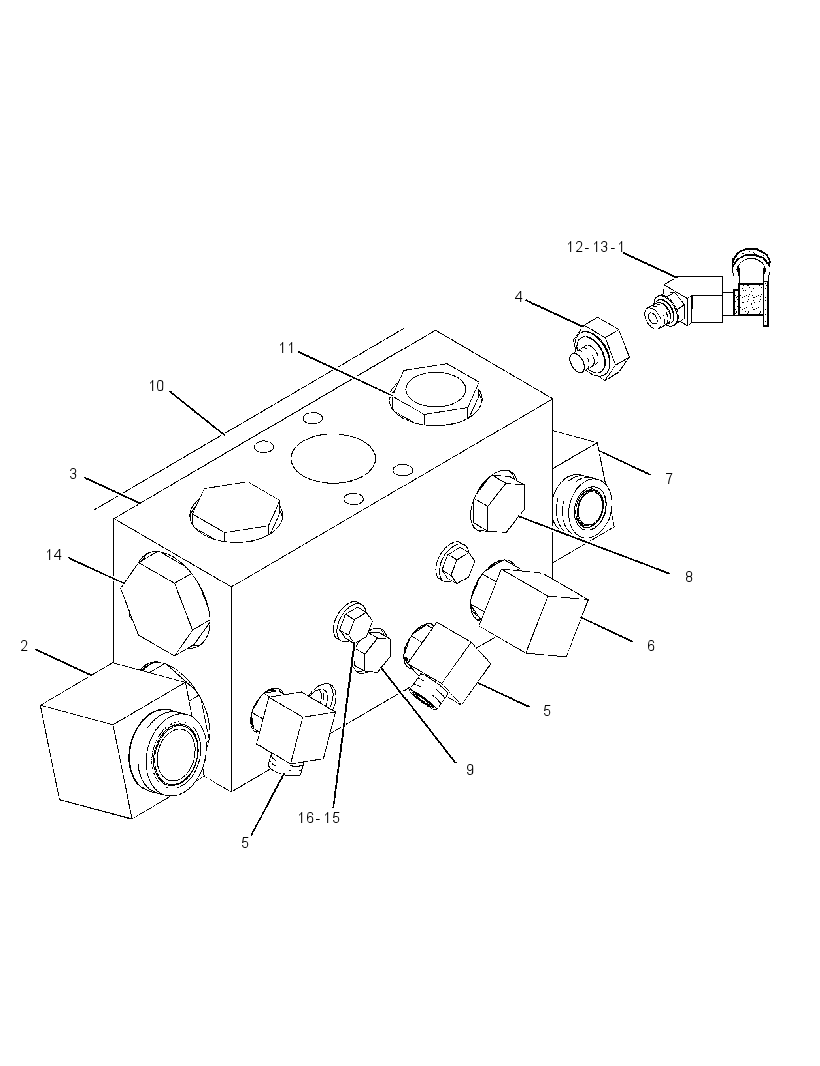 MANIFOLD GP-COOLING 2309605 CAT
