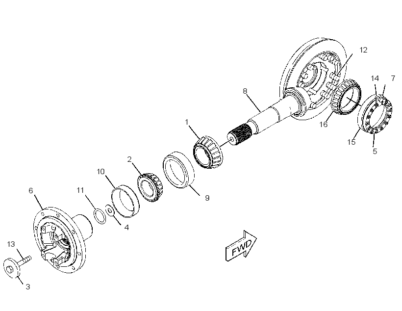 GEAR GP-BEVEL 2379205 CAT