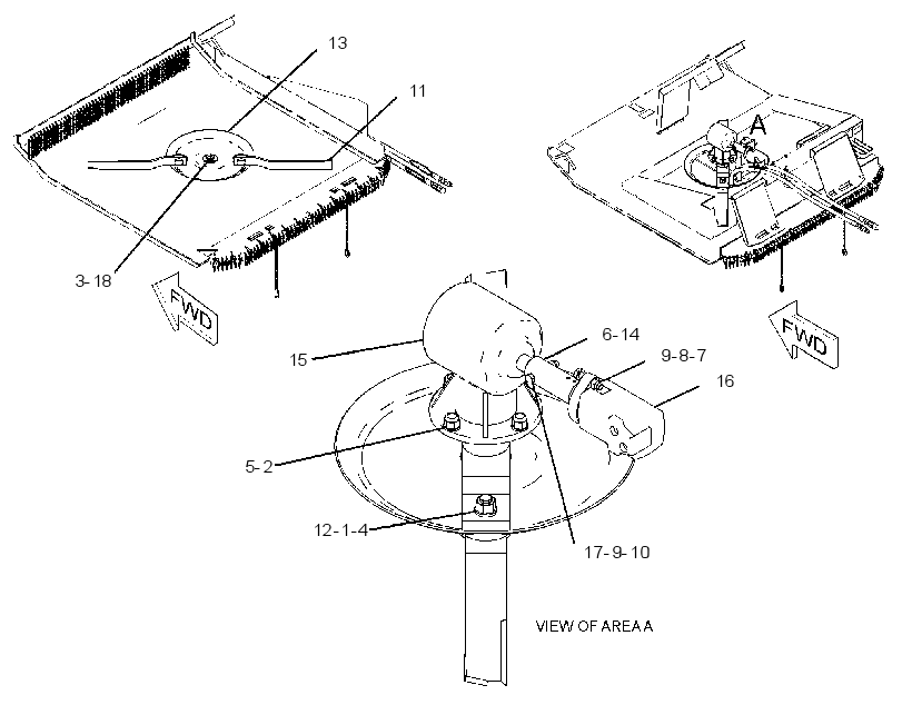 DRIVE GP-BRUSH CUTTER 2649350 CAT