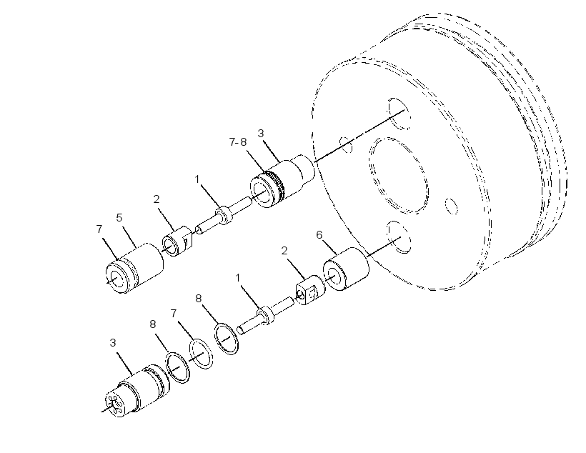 PISTON GP-HYDRAULIC CYLINDER 2588662 CAT