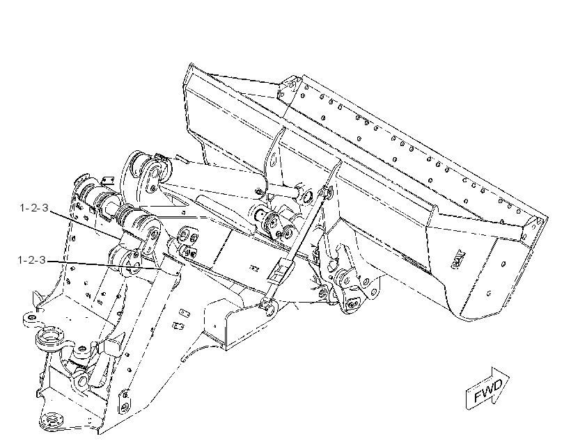 BRACKET GP-TRANSPORT 2356873 CAT