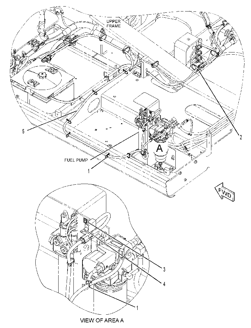 WIRING GP-FUEL SYSTEM 2595053 CAT