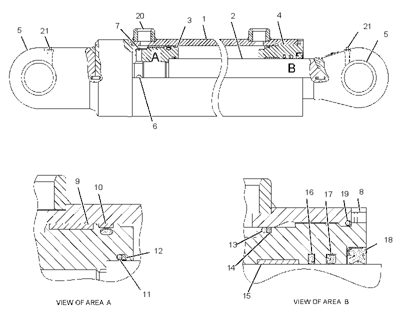 CYLINDER GP-GRAPPLE 1034254 CAT