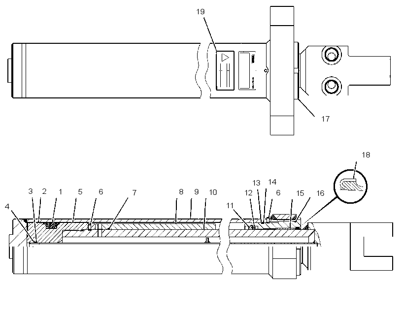 CYLINDER GP-TELESCOPING 8I6092 CAT