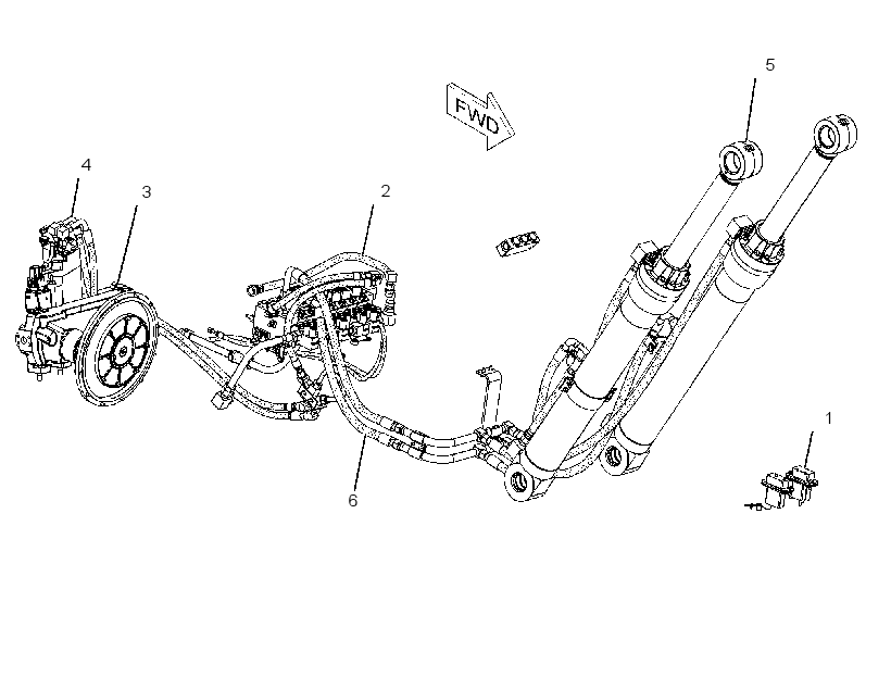 LINKAGE AR-FELLING HEAD 2723071 CAT