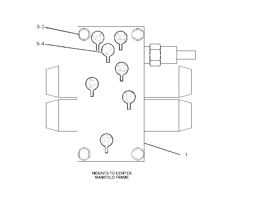 MANIFOLD & MTG GP-CONTROL 1G9806 CAT