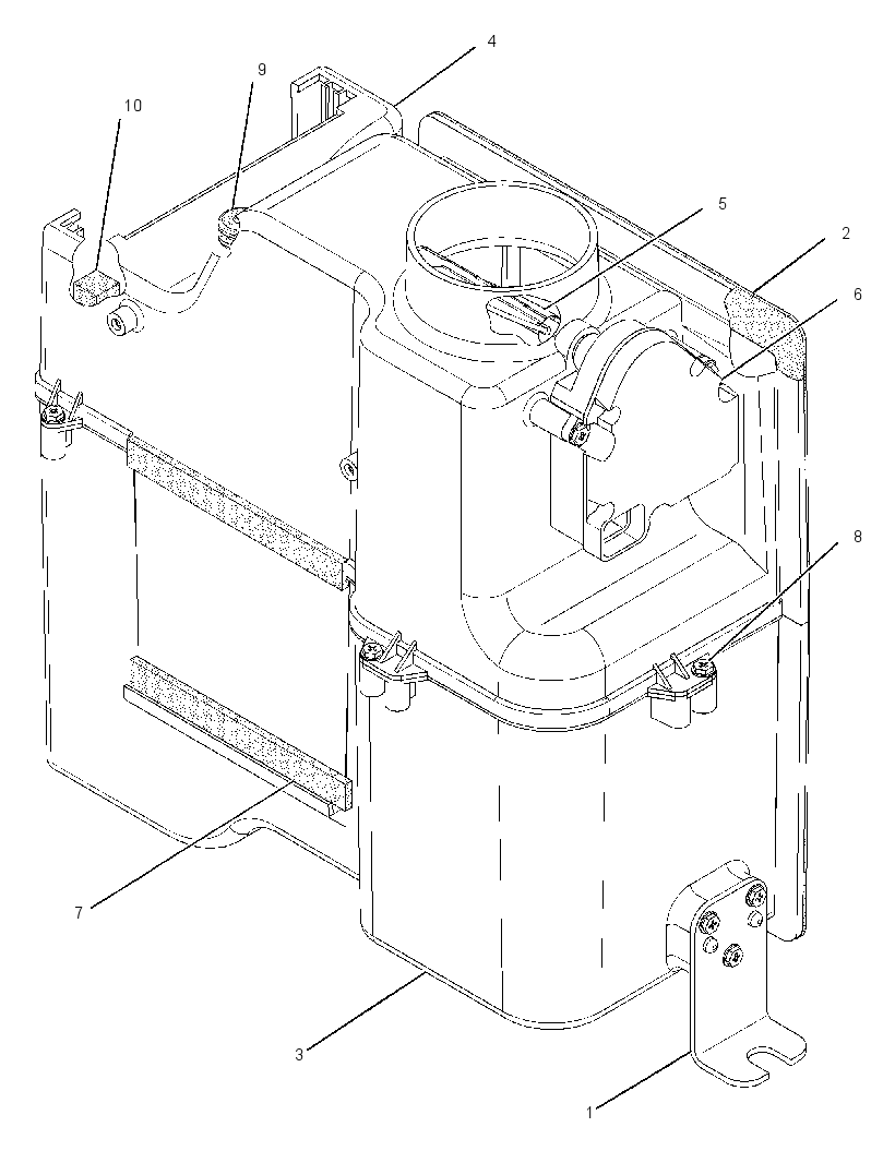 HOUSING GP-AIR CONDITIONER 1776730 CAT
