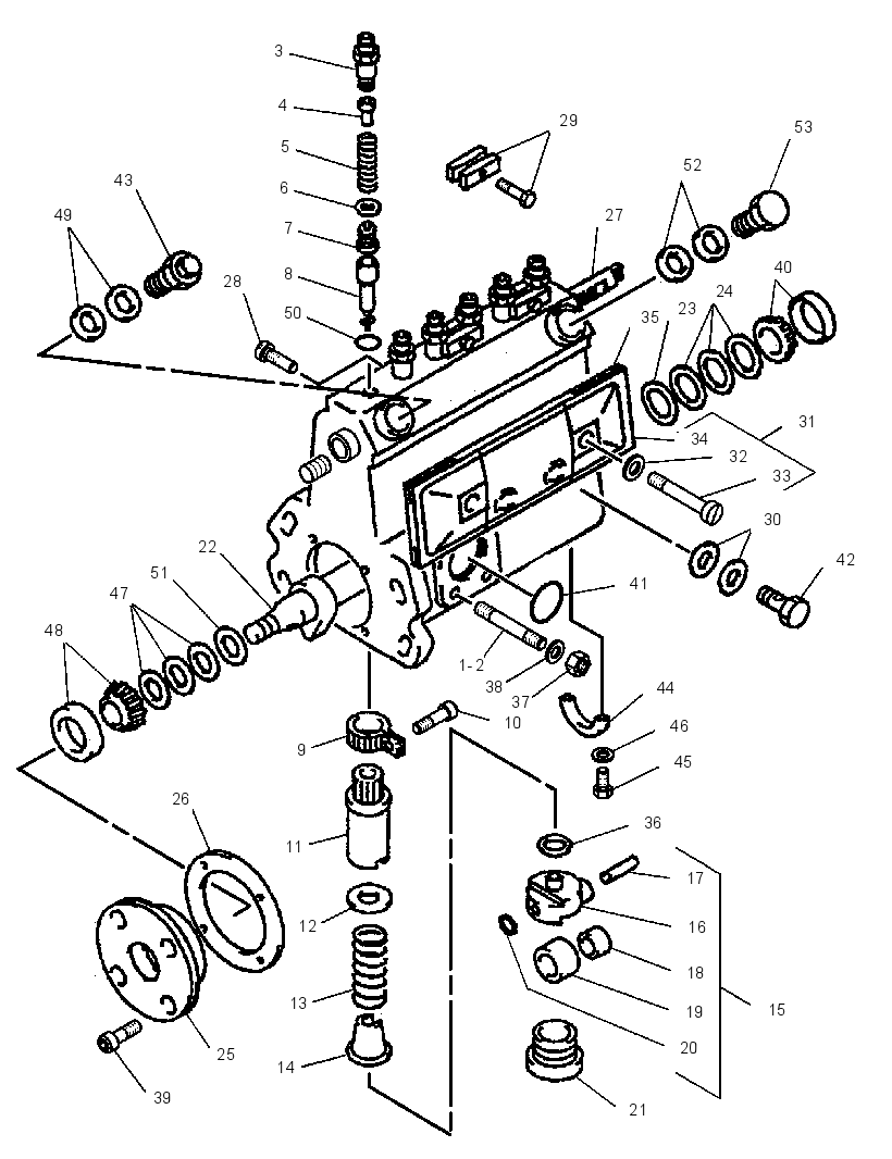 PUMP AS-FUEL INJECTION 1183500 CAT
