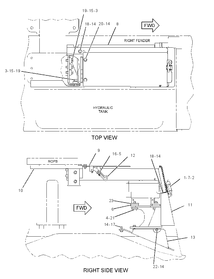 ENCLOSURE GP-FENDER 1974158 CAT