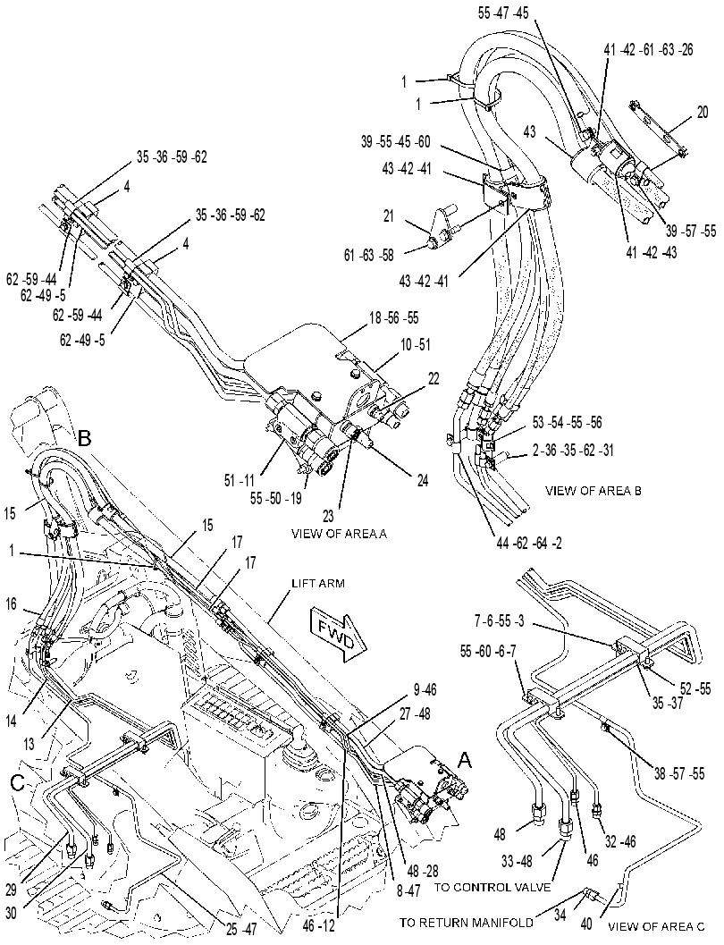 LINES GP-WORK TOOL 2520431 CAT