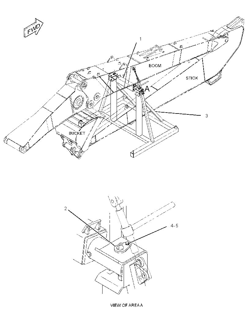 SUPPORT GP-BOOM 2528219 CAT