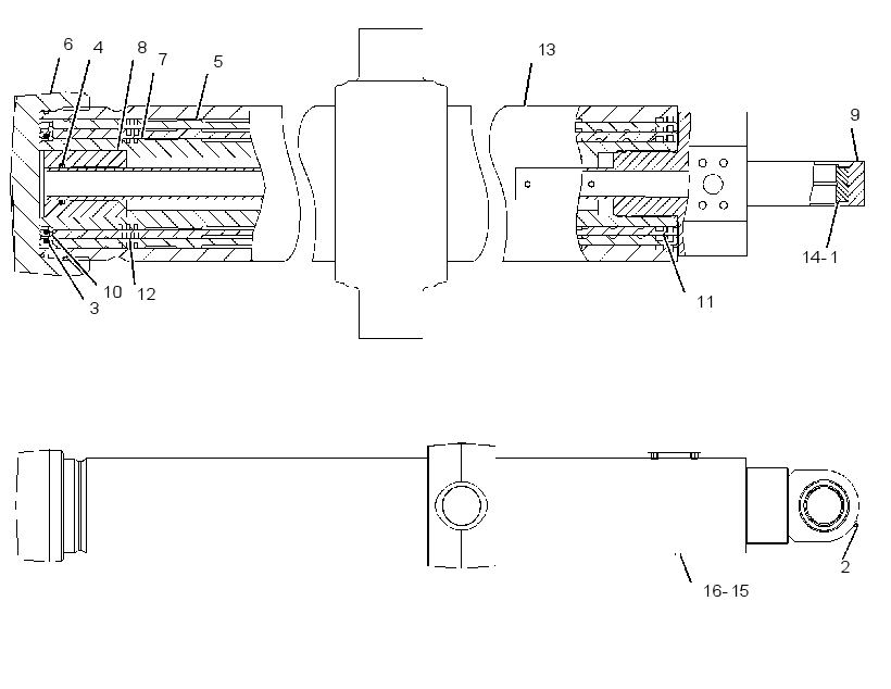 CYLINDER GP-EJECTOR 2704484 CAT