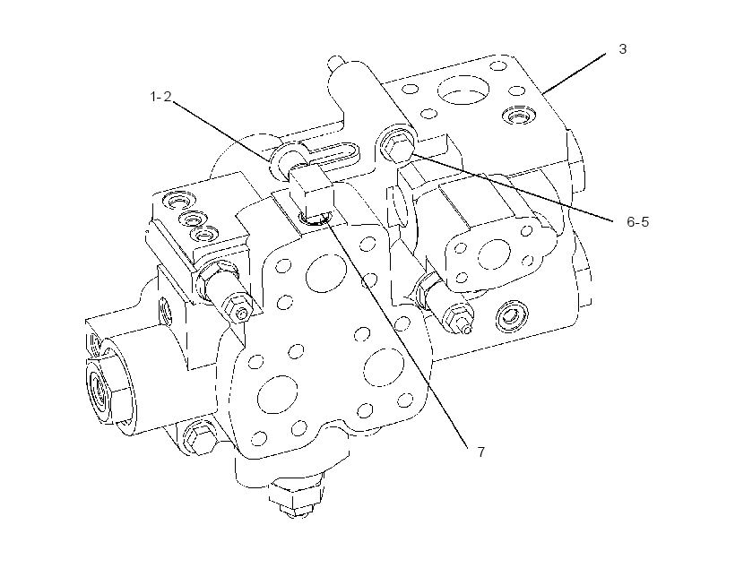 VALVE & MTG GP-STEERING 1447250 CAT