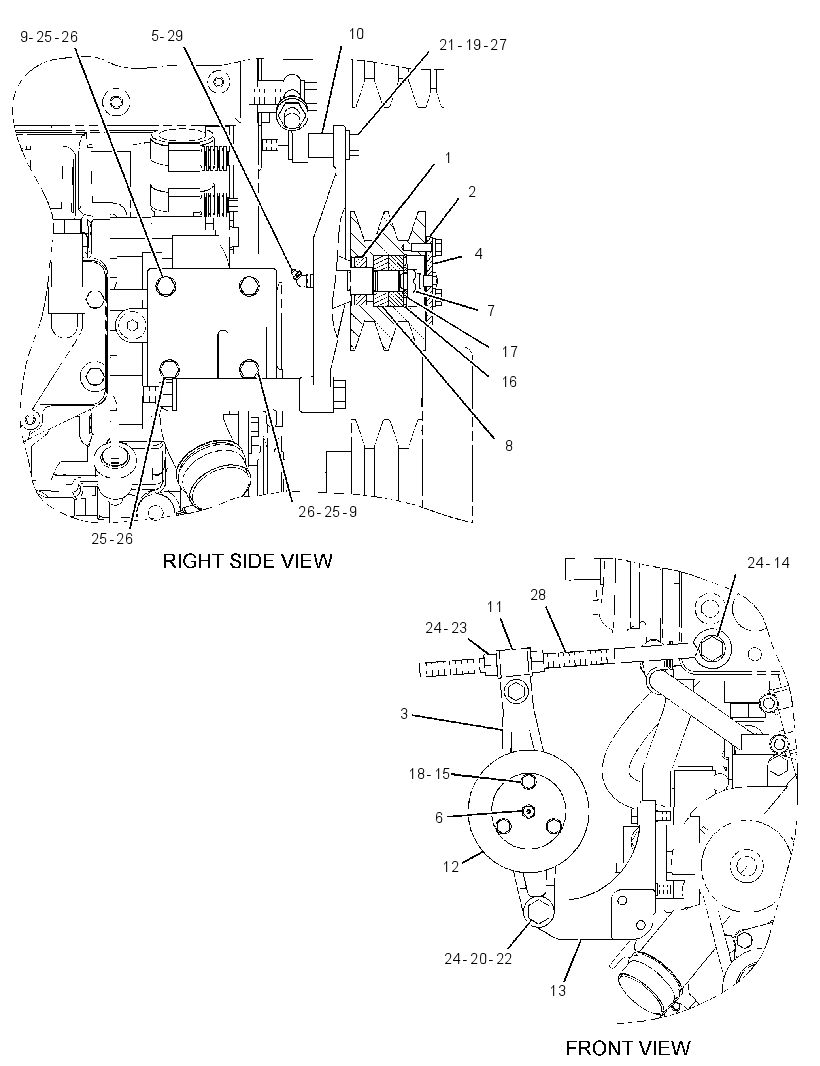 BELT TIGHTENER GP 2586667 CAT