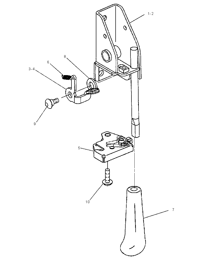 HANDLE GP-DOOR 2743522 CAT