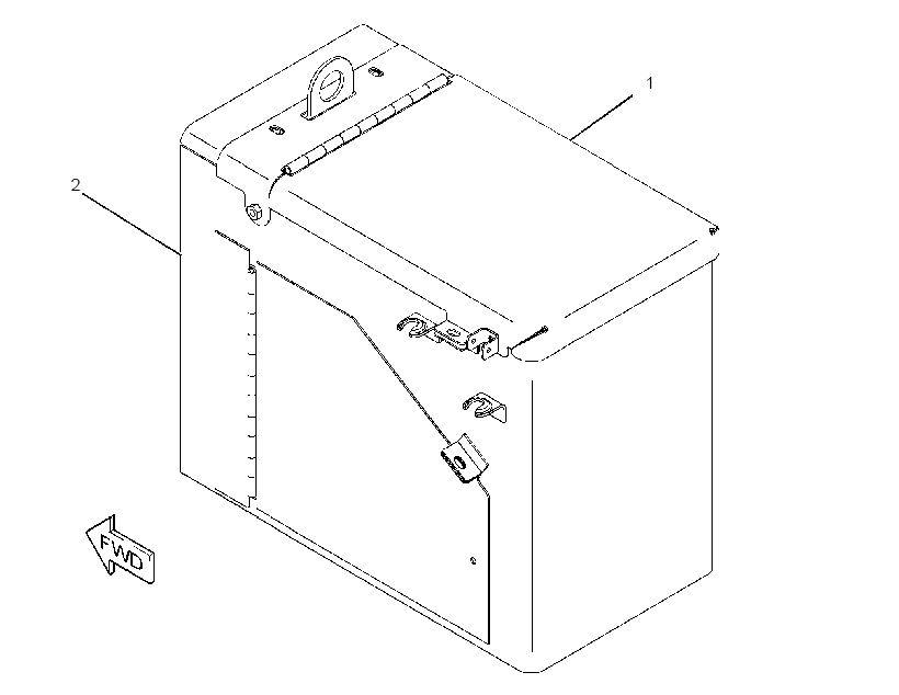 ENCLOSURE GP-FENDER 2615775 CAT