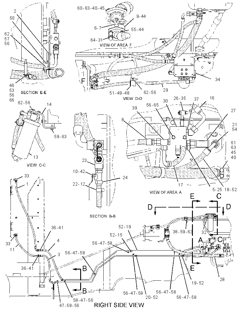LINES GP-STEERING OIL COOLER 2183741 CAT