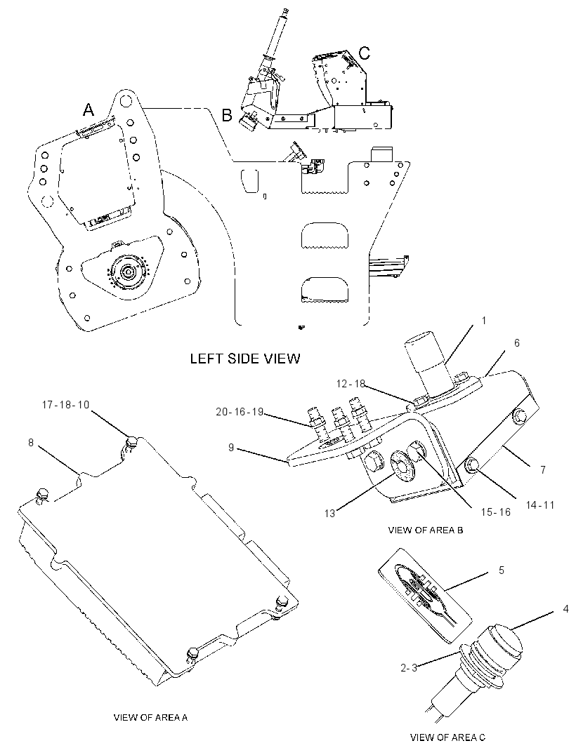 CONTROL GP-TRACTION 2509803 CAT