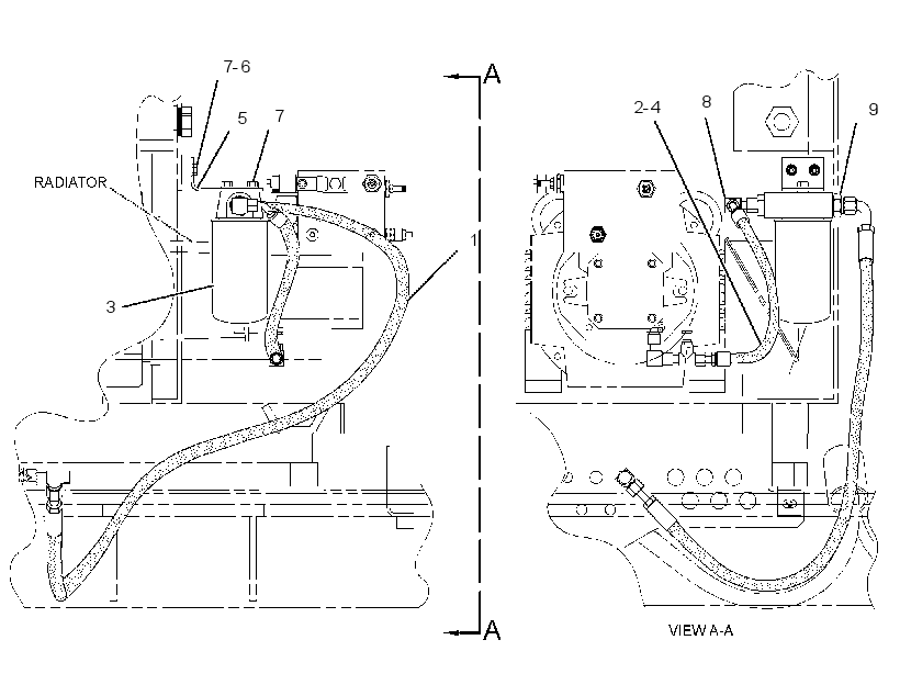 FILTER & LINES GP-GEN MOTOR 1488196 CAT