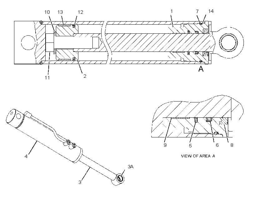 CYLINDER GP-MULTIPURPOSE BUKT 1851839 CAT