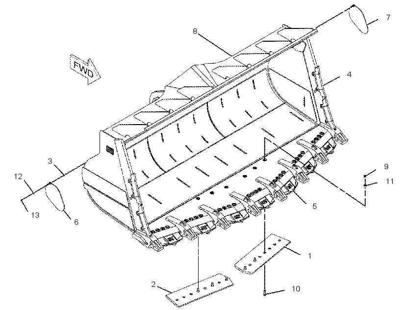 BUCKET GP-PENETRATION 2356794 CAT