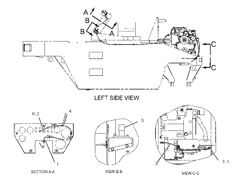 WIRING GP-DIFFERENTIAL LOCK 2208260 CAT