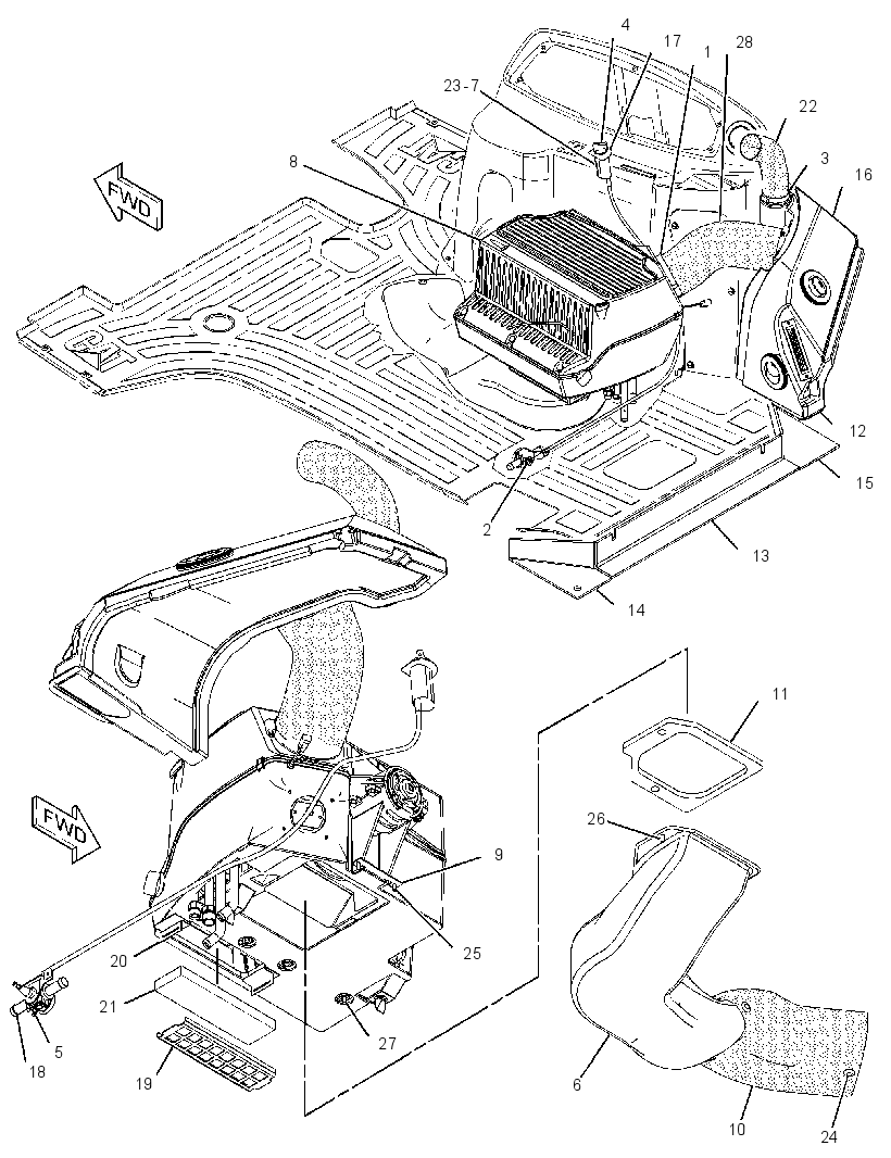 Кондиционер с креплением 2550585 CAT
