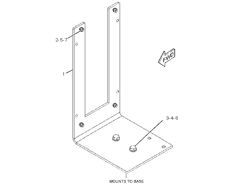 MOUNTING GP-BATTERY CHARGER 2679225 CAT