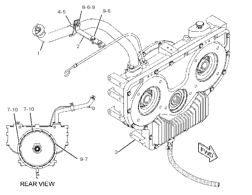 PUMP & MTG GP-POWER TRAIN 2193300 CAT