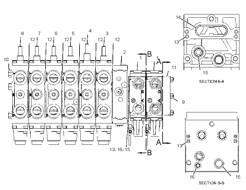 VALVE GP-BANK 8 2480485 CAT