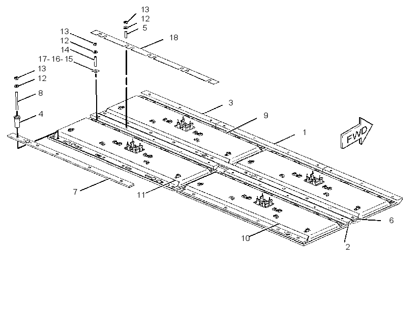 PLATE GP-SCREED 2509999 CAT