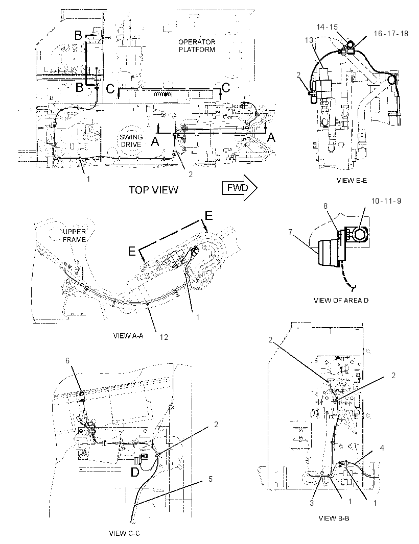 WIRING GP-OVERLOAD WARNING 2382425 CAT