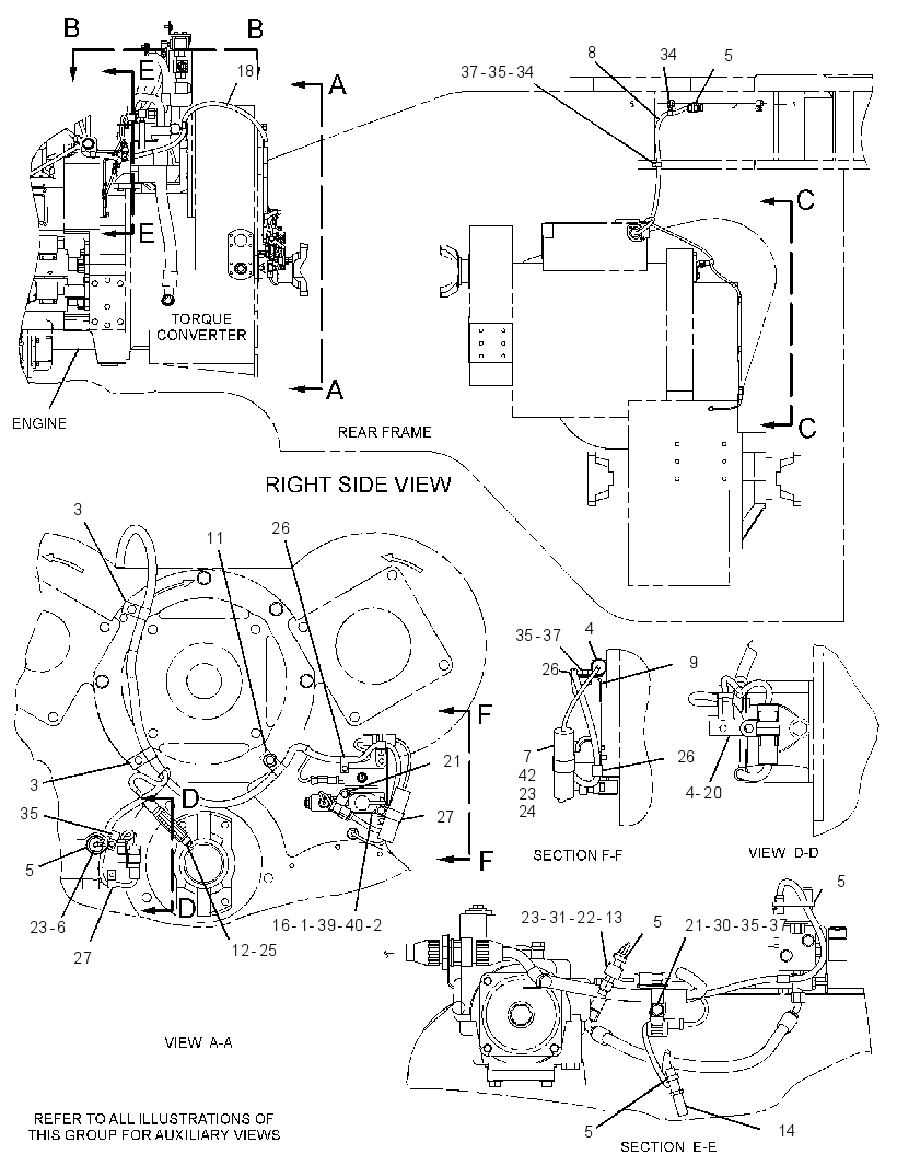 WIRING GP-POWER TRAIN 2484142 CAT
