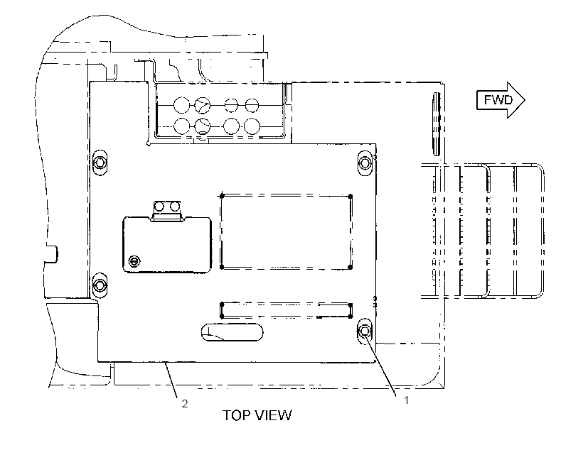 COVER GP-CONTROL VALVE 2512904 CAT
