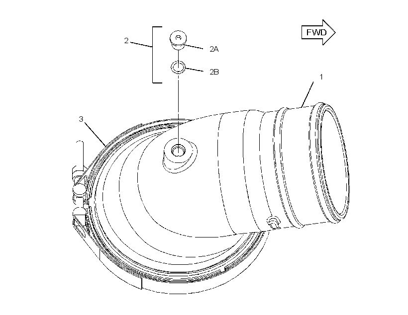 ELBOW GP-PRECOOLER 2687931 CAT
