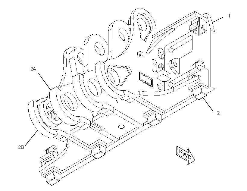 FRAME GP-QUICK COUPLER 1900949 CAT