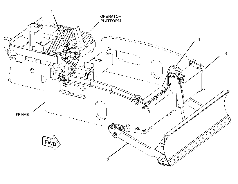 BLADE GP-COMPACTOR 2445441 CAT
