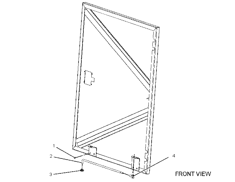 DOOR AS-FRONT 2612608 CAT